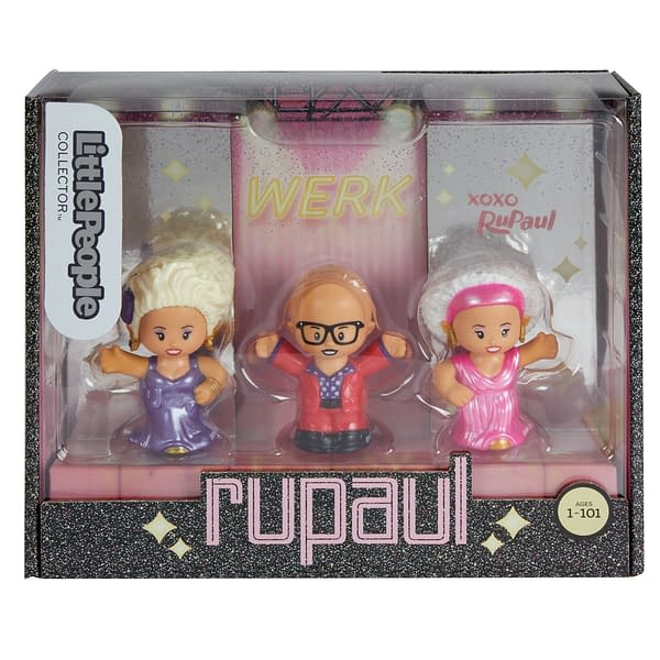 Yasss Queens! Fisher-Price Debuts Ru-Paul The Little People Set