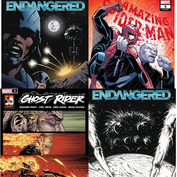 PrintWatch: Amazing Spider-Man #5 Ghost Rider #4 & Endangered #1 & #2