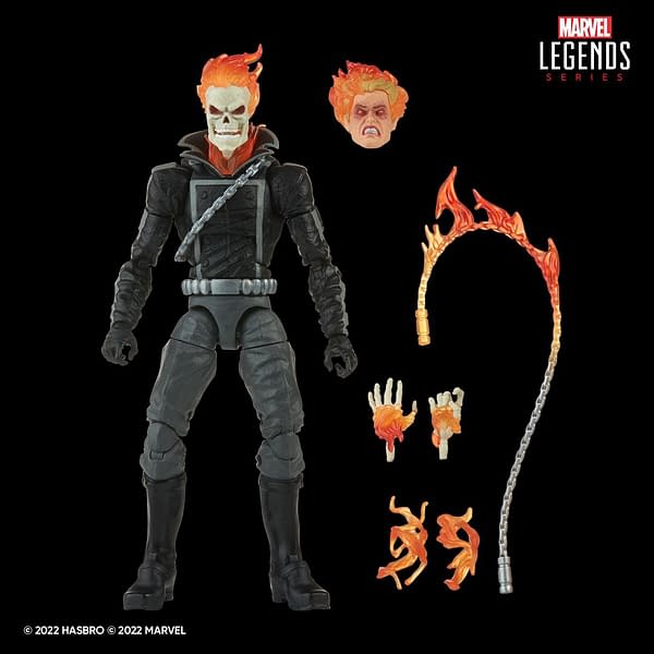 Marvel Legends Retro Carded Ghost Rider Figure Revealed