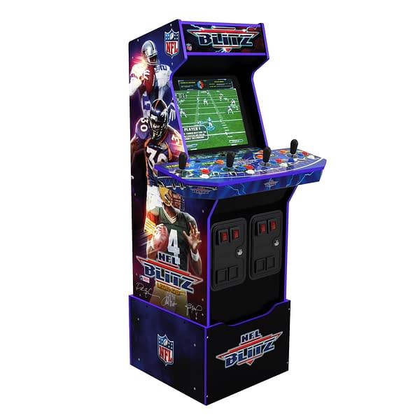 Arcade1Up Announces The NFL Blitz Legends Arcade Cabinet