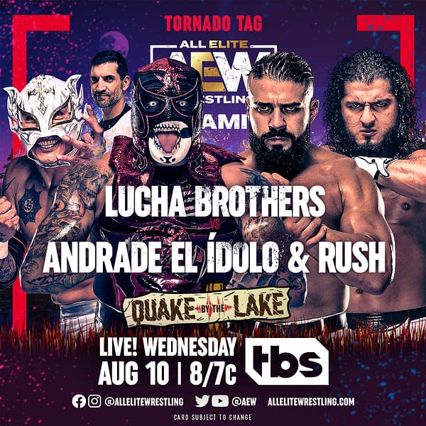 AEW Quake By the Lake: Full Lineup, How to Watch