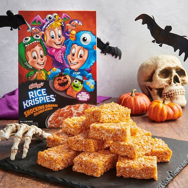 Rice Krispies Are Turning Orange For Halloween This Year
