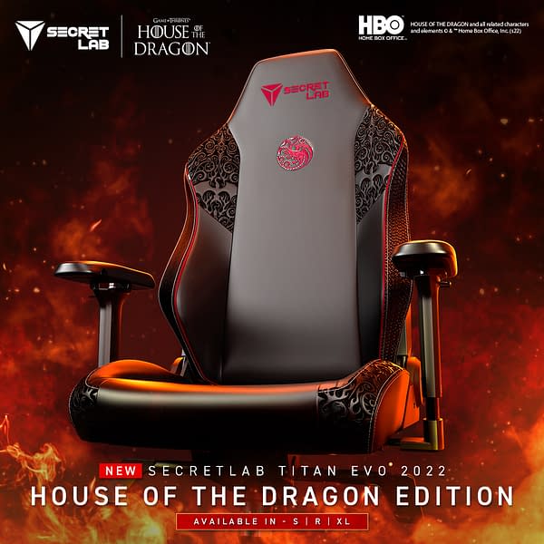 Secretlab Rolls Out House Of The Dragon Edition Gaming Chair