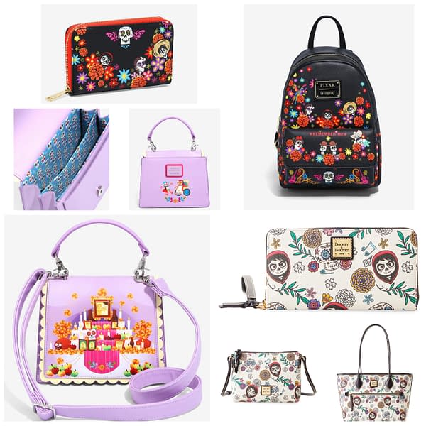 Loungefly Disney Pixar Coco Ofrenda Handbag - BoxLunch Exclusive