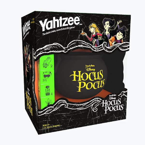 A look at Yahtzee: Disney Hocus Pocus, courtesy of The Op.