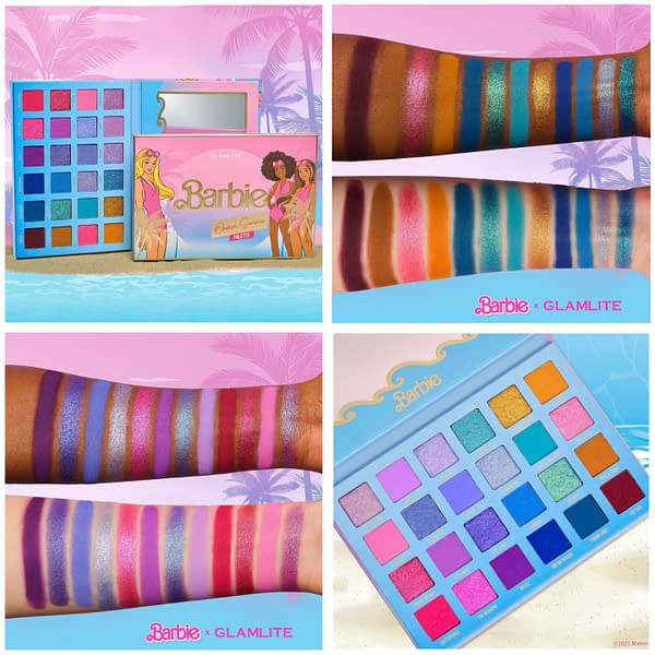 Barbie & Glamlite Cosmetics Collection Surfs Up September 30 Launch