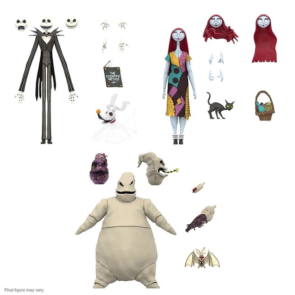 Nightmare Before Christmas Ultimates Revealed By Super7