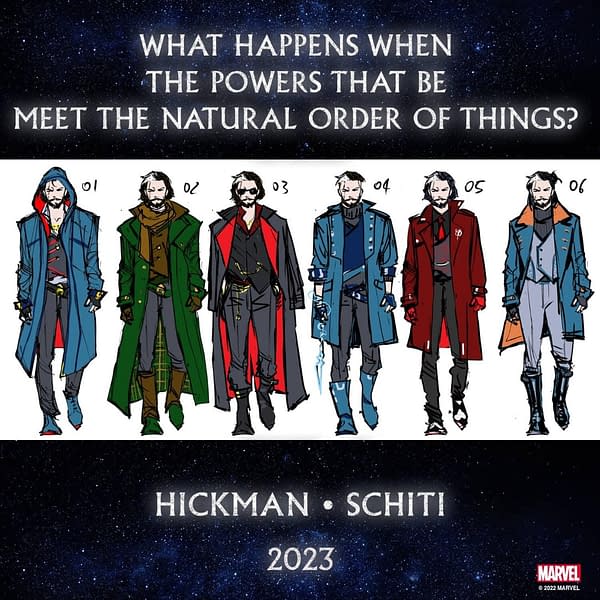 Jonathan Hickman & Valerio Schiti’s Marvel Thing-Of-Order At NYCC