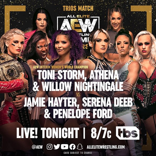 AEW Dynamite anniversary promo graphic