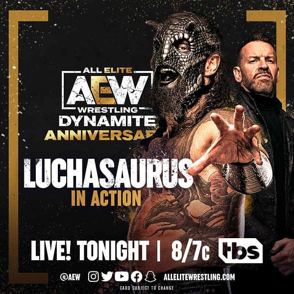 AEW Dynamite anniversary promo graphic