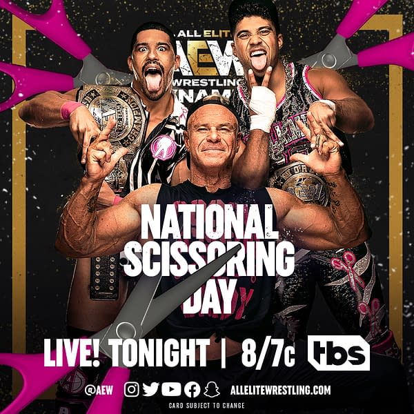 AEW Dynamite anniversary promo graphic