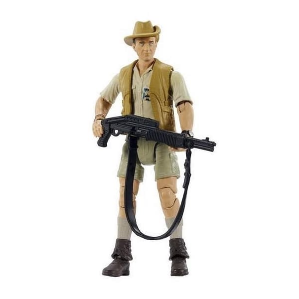 Jurassic Park III Male Velociraptor Joins Mattel's Hammond Collection 