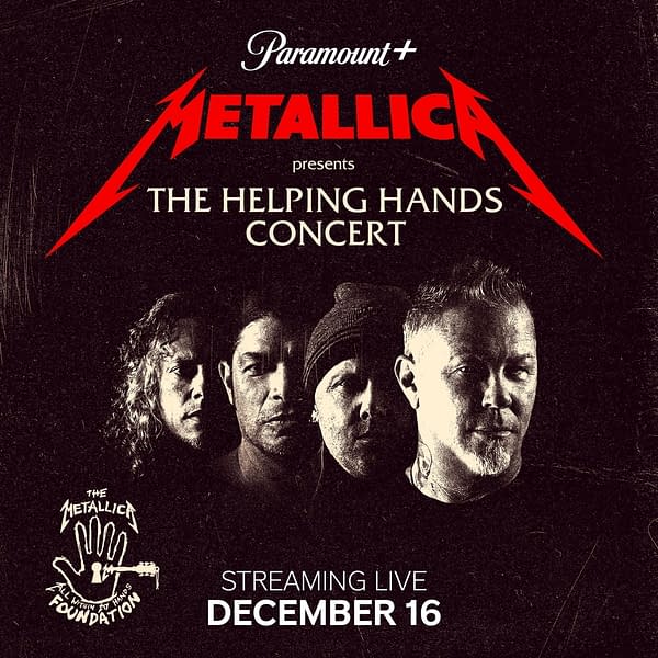 Metallica Streaming All Within My Hands Charity Show On Paramount+