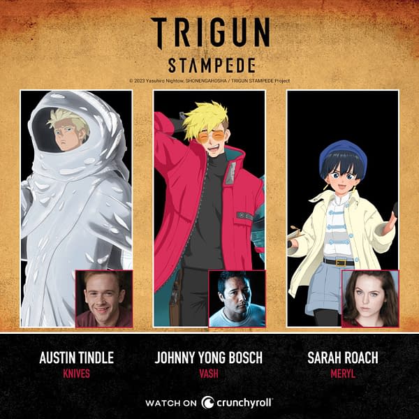 Trigun Stampede: Crunchyroll Announces English Voice Cast