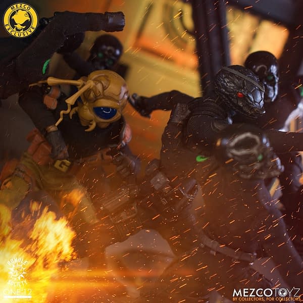 Mezco Toyz Debuts Rumble Society Death Adder for One:12 Day 