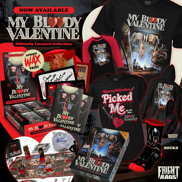 My Bloody Valentine, They Live & More Horror From Fright Rags