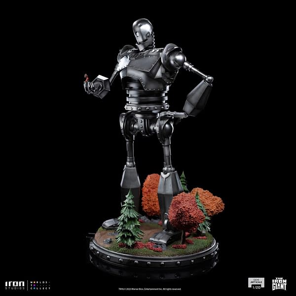 Iron Studios Reveals Impressive and Pricey Statue for The Iron Giant
