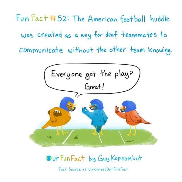 A sporting Fun Fact by Guy Kopsombut for illustration purposes.