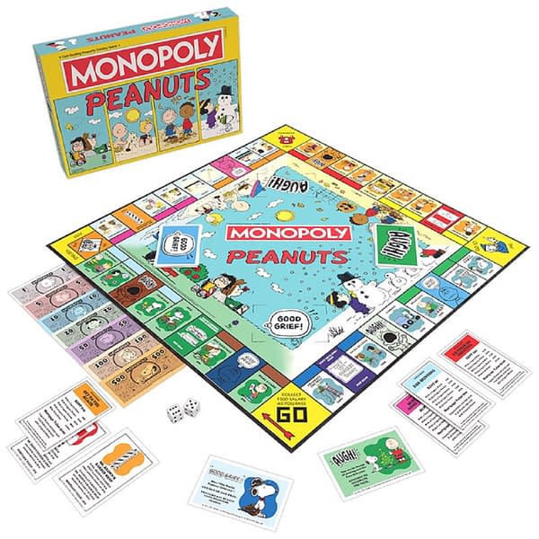 Good Grief, Charlie Brown! The Op Releases Monopoly: Peanuts Edition