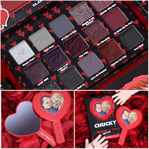 Chucky x Glamlite Cosmetics Unveil Killer Makeup Collection