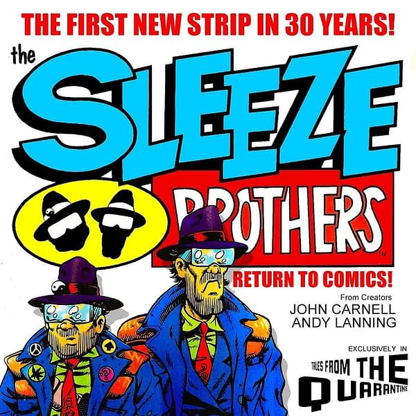 Sleeze Brothers And Sequels For Frazer Brown's Tales From The Quarantine?