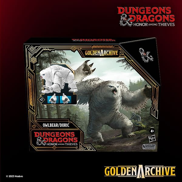 Dungeons & Dragons: Honor Among Thieves Owlbear Arrives at Hasbro 