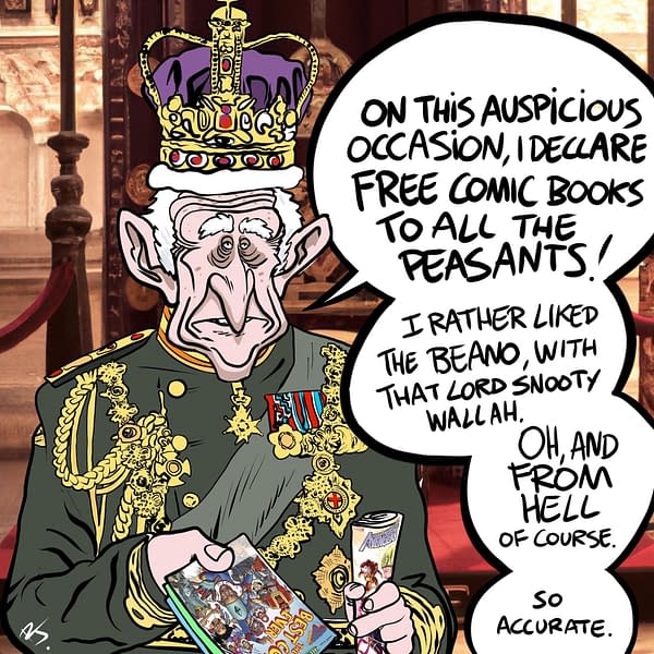 Free Comic Book Day & King Charles III's Coronation On The Same Day