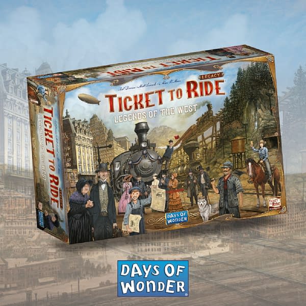 Ticket To Ride Legacy: Legends Of The West To Launch This November
