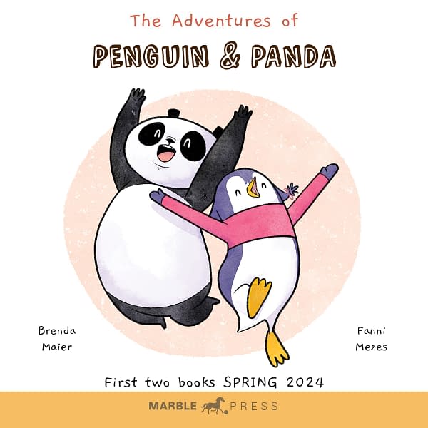 Brenda Maier & Fanni Mezes' Penguin & Panda From Marble Press