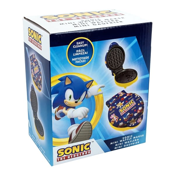 The Sonic The Hedgehog Waffle Maker Is Now Available For Retail