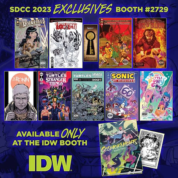 IDW's San Diego Comic-Con 2023 Exclusives