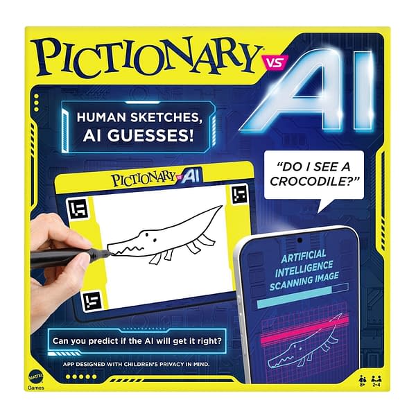 Mattel Has Revealed Pictionary Vs. AI Coming This October