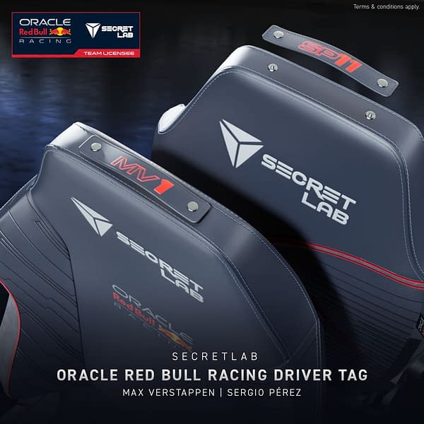 Secretlab Reveals Titan Evo Oracle Red Bull Racing Edition Chair