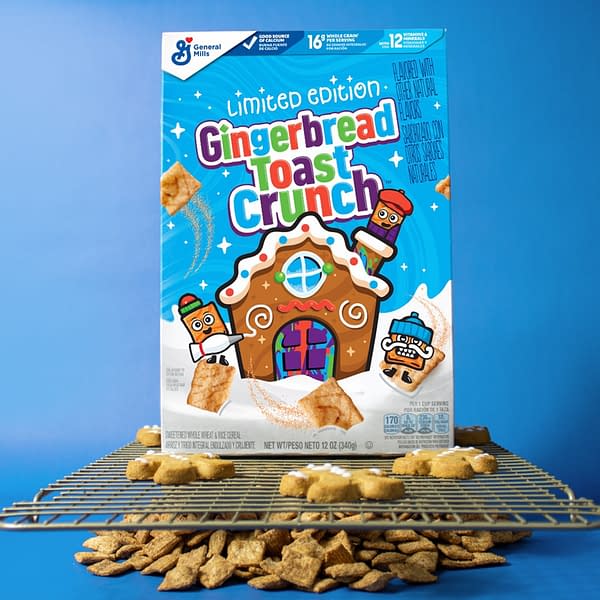 General Mills Releases Gingerbread Toast Crunch House Kit