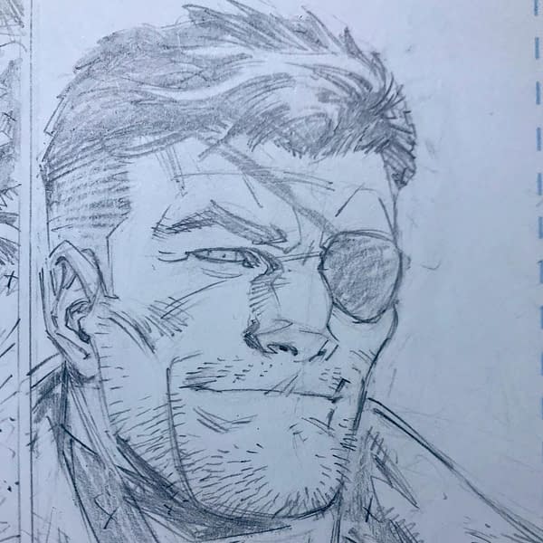Greg Capullo Draws OG Nick Fury For New Marvel Project