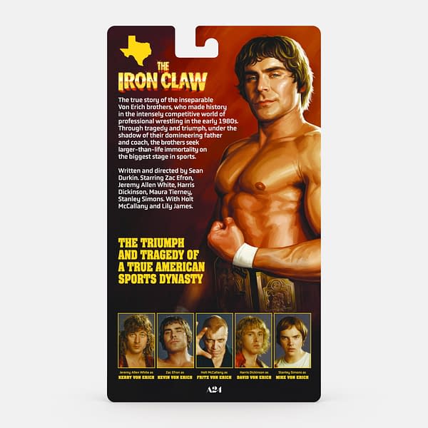 A24 Is Making Zac Efron As Kevin Von Erich Figure From The Iron Claw