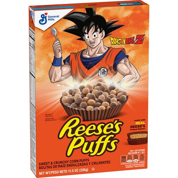 Reese's Puffs Releases New Dragon Ball Z Limited-Edition Cereal Boxes