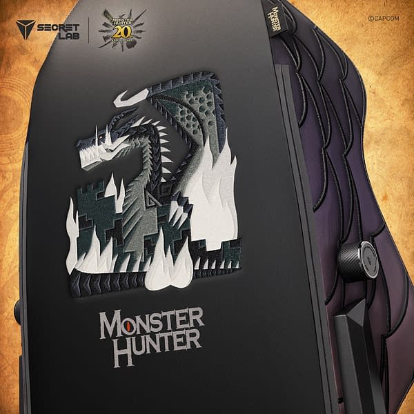 Secretlab Announces New Monster Hunter Fatalis Edition Gaming Chair