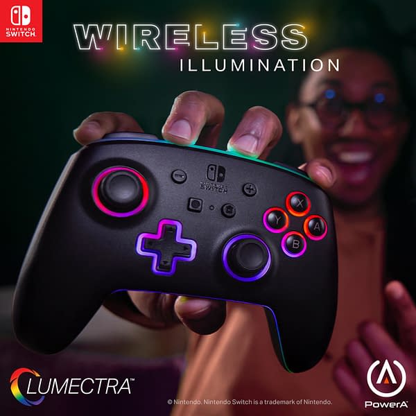 PowerA Reveals Wireless Lumectra Nintendo Switch Controller