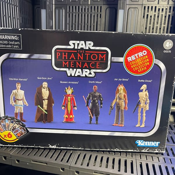 Hasbro's Star Wars: The Phantom Menace Retro Figuars Are a Real Treat 