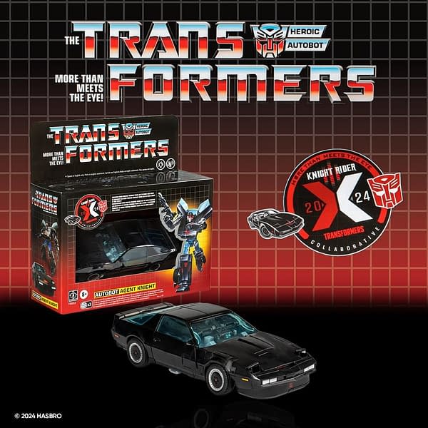 Knight Rider and Transformers Collide with Hasbro's Agent Knight