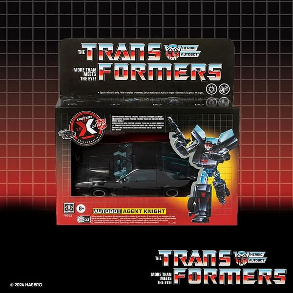 Knight Rider and Transformers Collide with Hasbro's Agent Knight