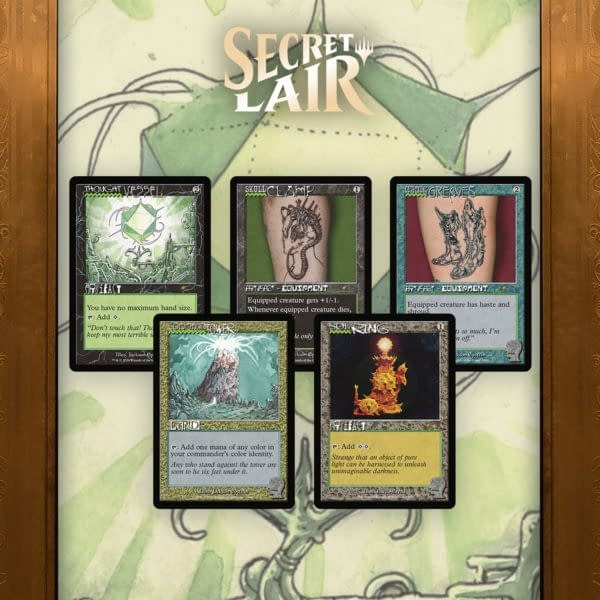 The Gathering anuncia Secret Lair x Brain Dead – Card Game
