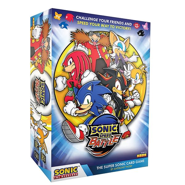 New Tabletop Game Sonic Speed Battle Announced