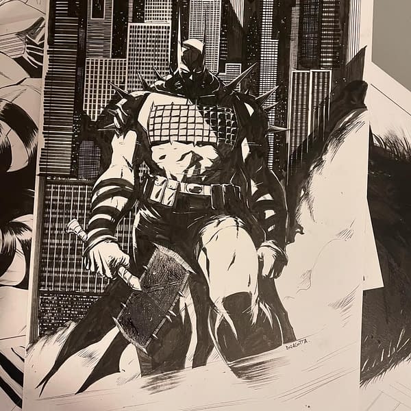 Absolute Batman #1 second printing cover from Nick Dragotta