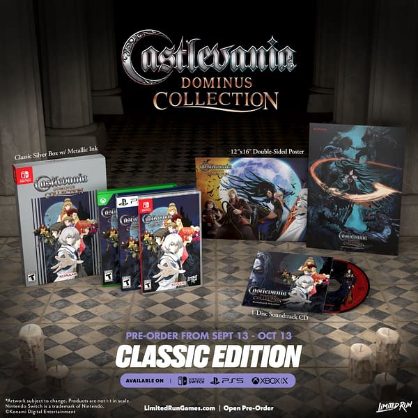 More Details Revealed For The Castlevania Dominus Collection