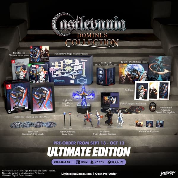 More Details Revealed For The Castlevania Dominus Collection