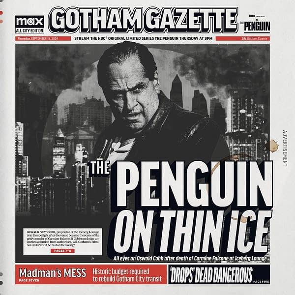 The Penguin Episode 2 Preview; Check Out Gotham City Through Oz's Eyes