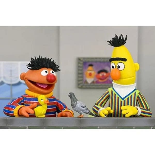 Sesame Street NECA Bert And Ernie Figures Up For Preorder