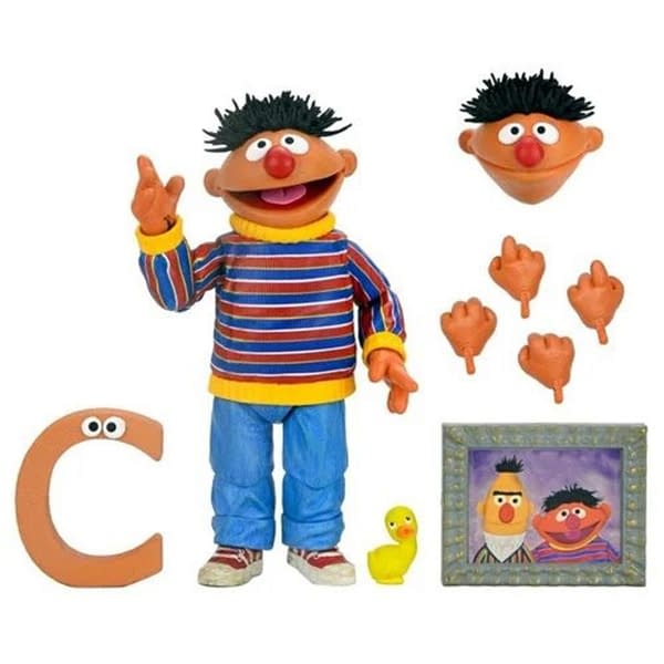 Sesame Street NECA Bert And Ernie Figures Up For Preorder